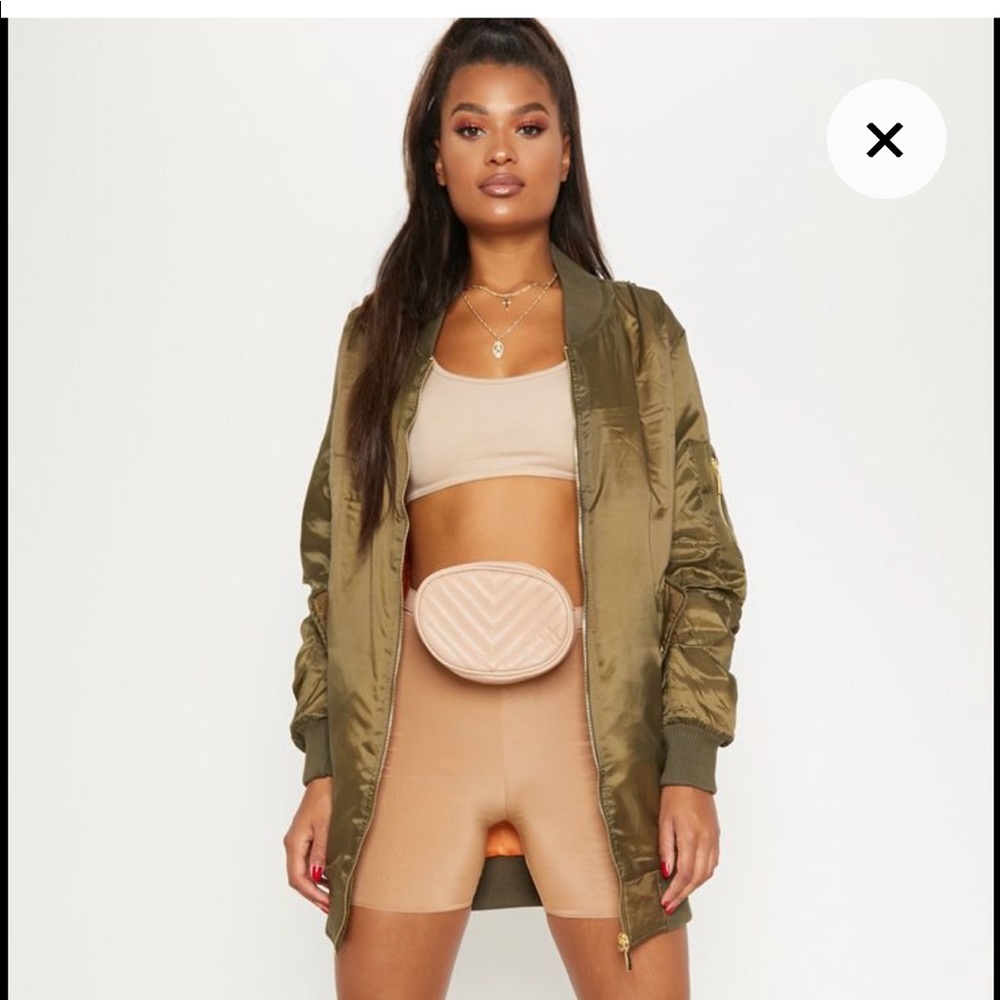 Army green Winter coat